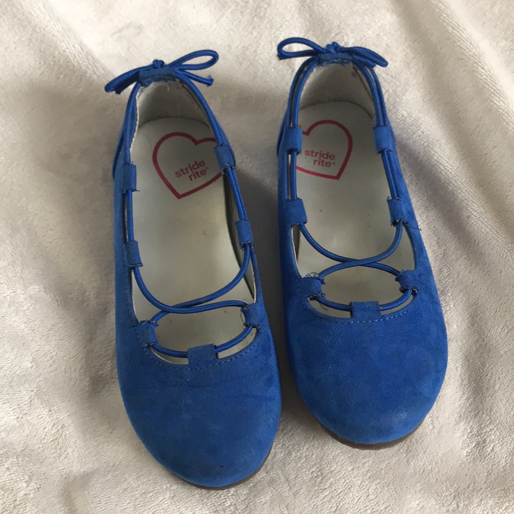 Stride rite Toddler size 9 suede Ballet flats